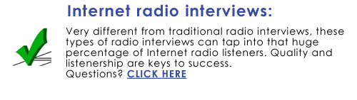 internet radio interviews